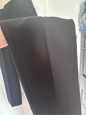 Stork and babe black maternity dress pants - medium